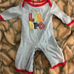 Lil bro baby boy boutique outfit 3 m